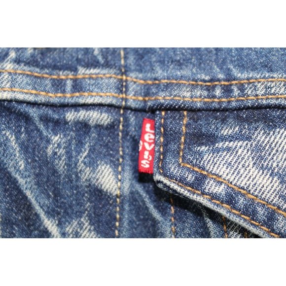 Levi Strauss & Co Denim Trucker Jacket 72334 SZ M - Picture 7 of 9